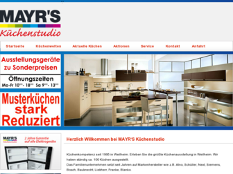 mayrs-kuechenstudio.de website preview