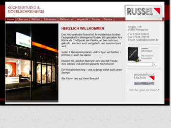 russel.kuechen.de website preview