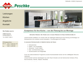 kuechenstudio-peschke.de website preview