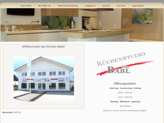 kuechenstudio-babl.de website preview
