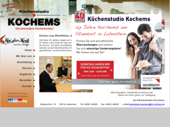 kuechen-kochems.de website preview