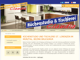 wohnen-claudia.at website preview