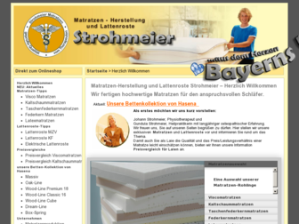 matratzenherstellung.de website preview