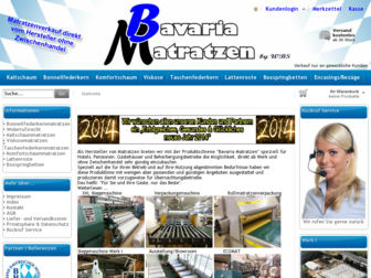 bavaria-matratzen.de website preview