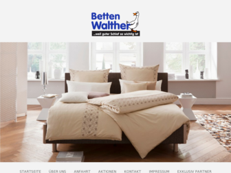 betten-walther.de website preview