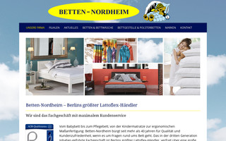 betten-nordheim.de website preview