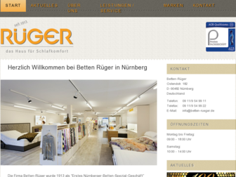 betten-rueger.de website preview