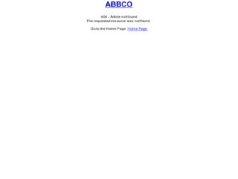 abbco.de website preview