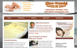 matratzen-dresden.com website preview