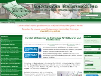 bettwaren-heimtextilien-shop24.de website preview