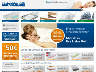 matratze.org website preview