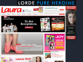 laura.wunderweib.de website preview
