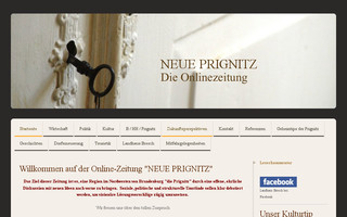 neue-prignitz.de website preview