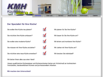 kmh-kuechenbau.de website preview