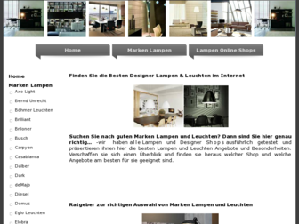 markenlampen.com website preview