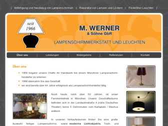 lampen-werner.de website preview
