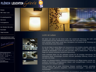 floesch-leuchten-galerie.de website preview