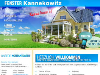 fenster-kannekowitz.de website preview