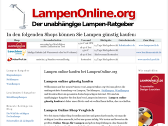lampenonline.org website preview