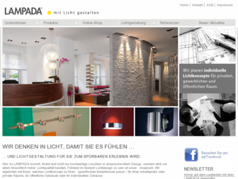 lampada.de website preview