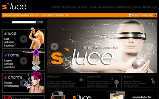 s-luce.com website preview