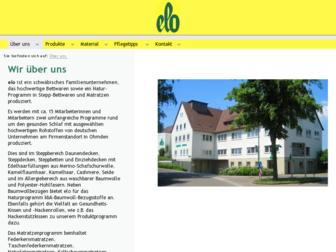 elo-betten.com website preview