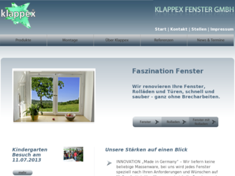 klappex.de website preview