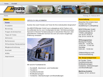 meister-fenster.de website preview