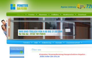 fensterbayern.eu website preview