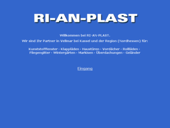 rianplast.de website preview