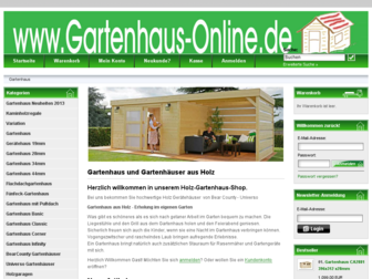 gartenhaus-online.de website preview