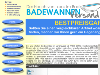 badewannen-versand.de website preview