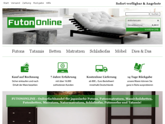futon-online.de website preview