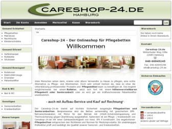 careshop-24.de website preview