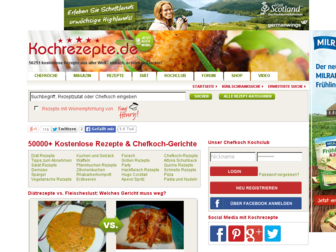 kochrezepte.de website preview
