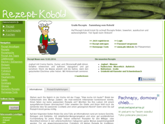 rezept-kobold.de website preview