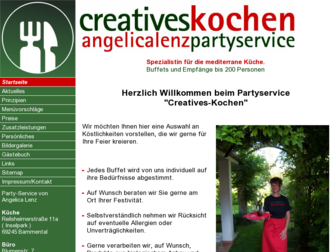creatives-kochen.com website preview