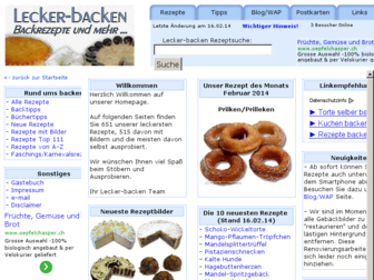 lecker-backen.de website preview