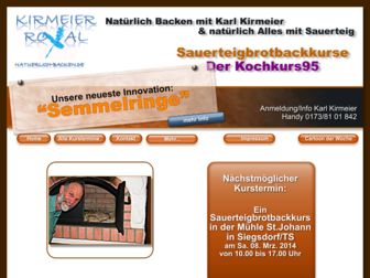 natuerlich-backen.de website preview
