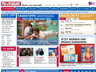 tvtoday.de website preview