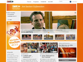 swrfernsehen.de website preview