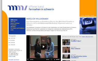 fernsehen-in-schwerin.de website preview