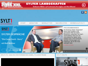 sylt1.tv website preview