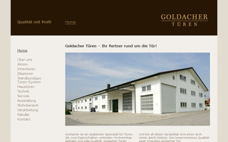 goldacher.de website preview