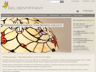 goldentiffany.de website preview