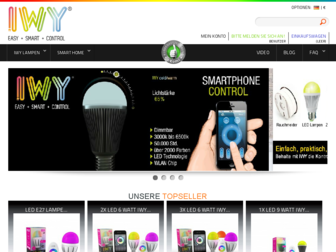 iwy-light.de website preview