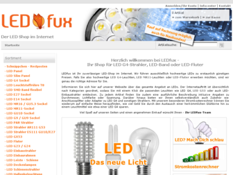 ledfux.de website preview