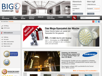 bige.de website preview