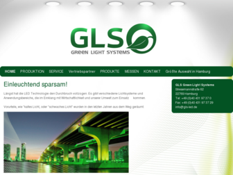 greenlightsystems.de website preview