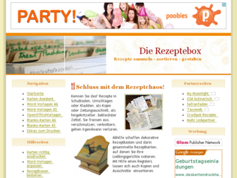 rezeptebox.de website preview